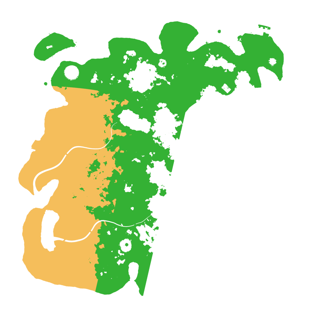 Biome Rust Map: Procedural Map, Size: 3850, Seed: 1761889578