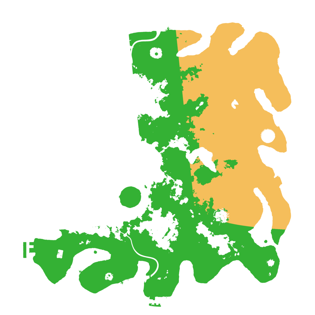 Biome Rust Map: Procedural Map, Size: 4000, Seed: 752808926