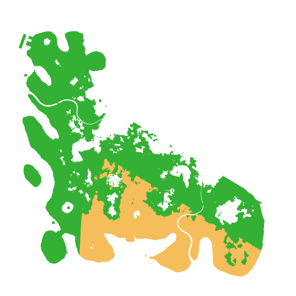 Biome Rust Map: Procedural Map, Size: 4000, Seed: 2015303025