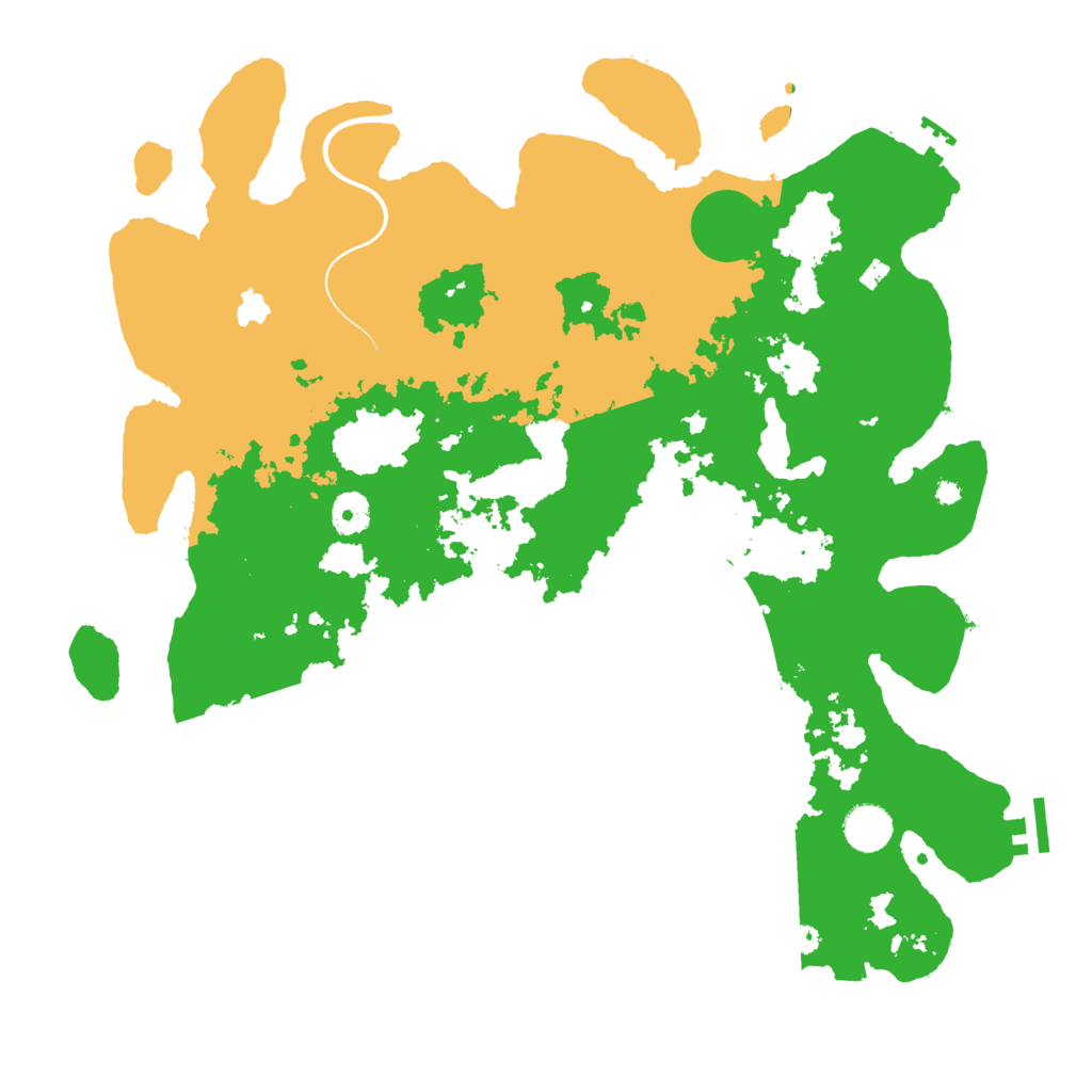 Biome Rust Map: Procedural Map, Size: 4000, Seed: 26406487