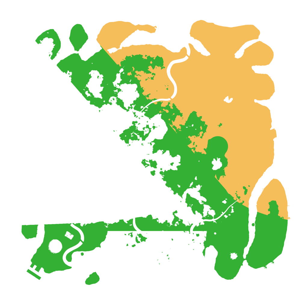 Biome Rust Map: Procedural Map, Size: 4000, Seed: 1671945351