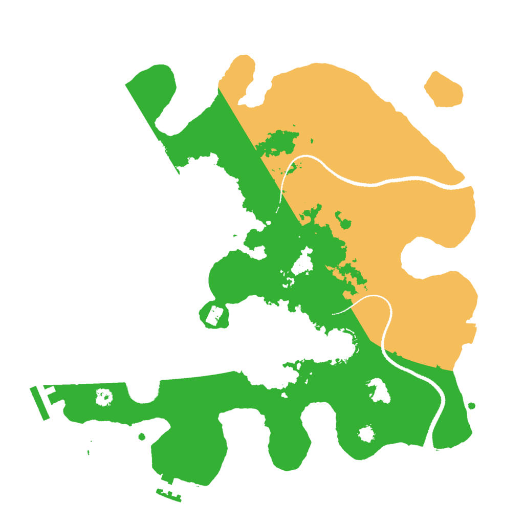 Biome Rust Map: Procedural Map, Size: 3000, Seed: 1846668014