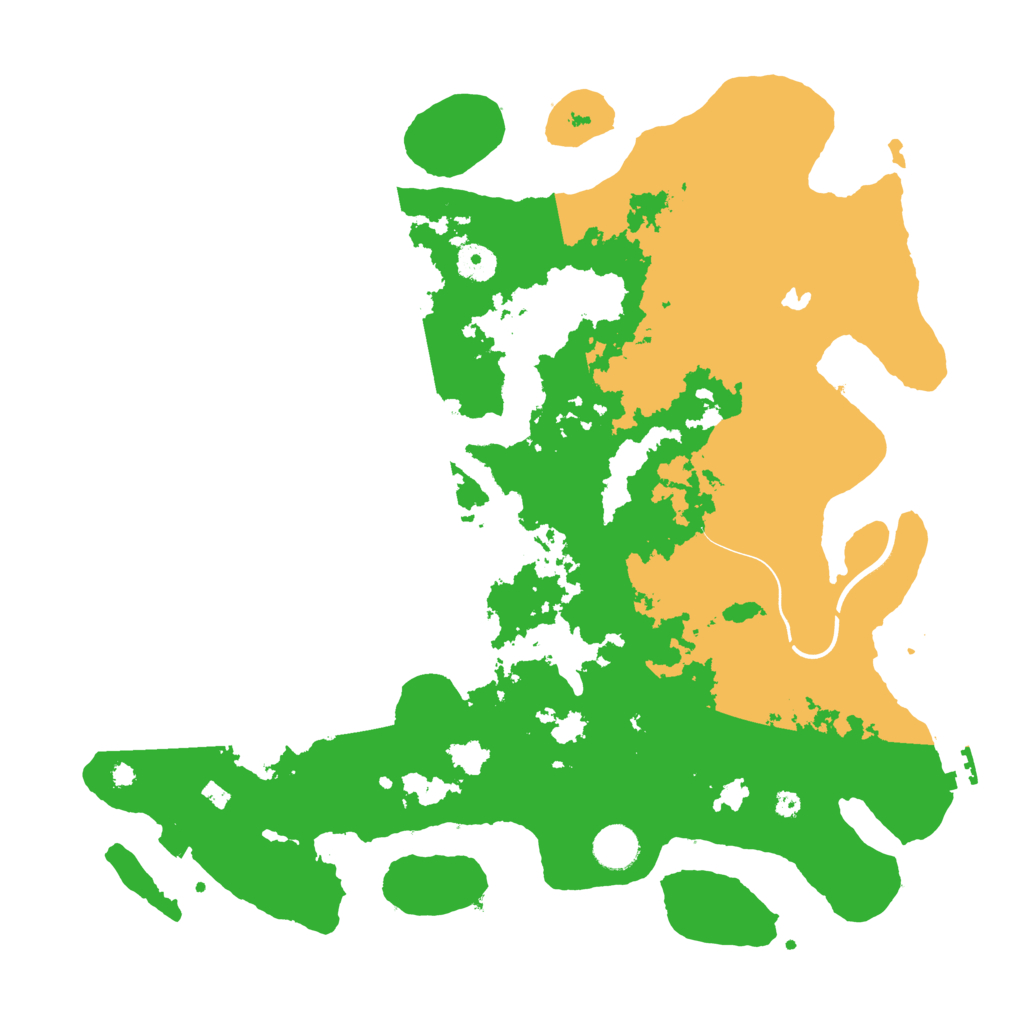 Biome Rust Map: Procedural Map, Size: 4000, Seed: 2122129606