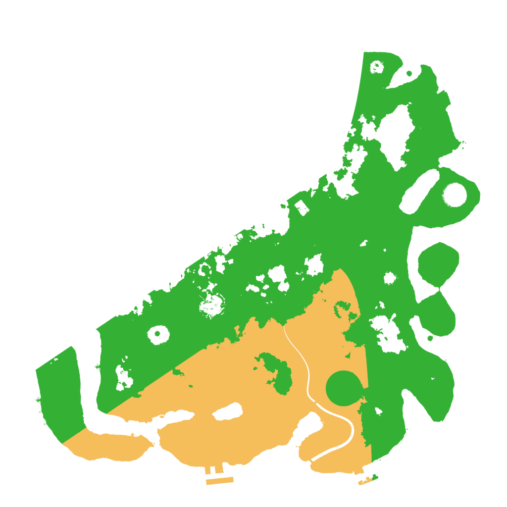 Biome Rust Map: Procedural Map, Size: 3750, Seed: 950161102