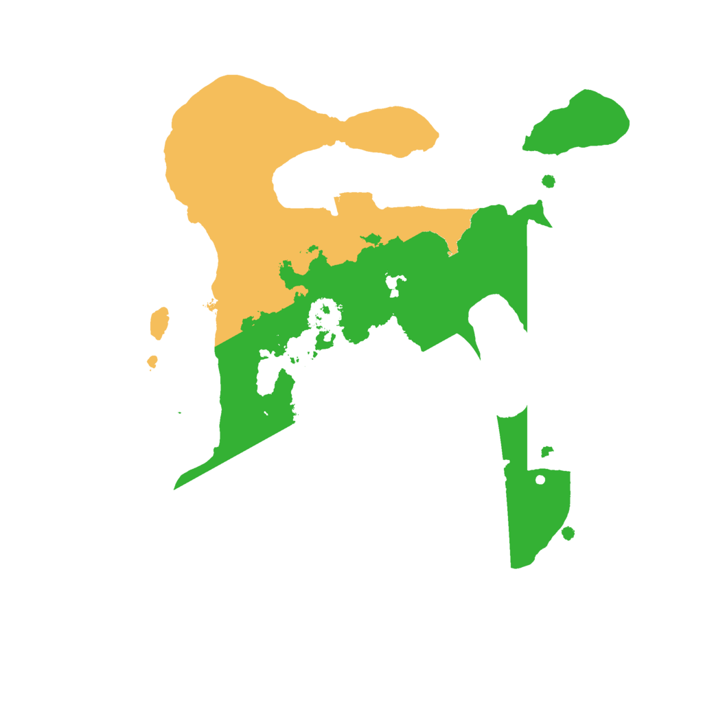 Biome Rust Map: Procedural Map, Size: 2155, Seed: 29763