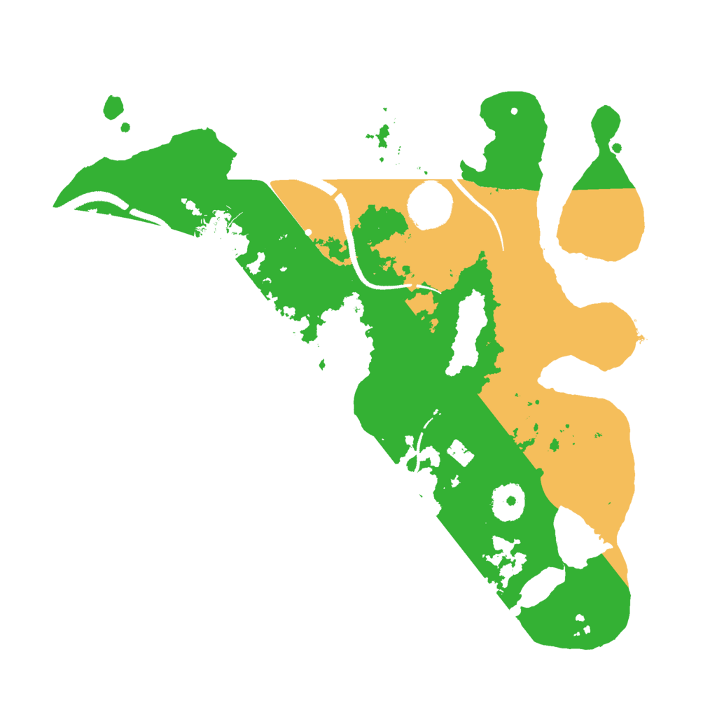 Biome Rust Map: Procedural Map, Size: 3000, Seed: 723418