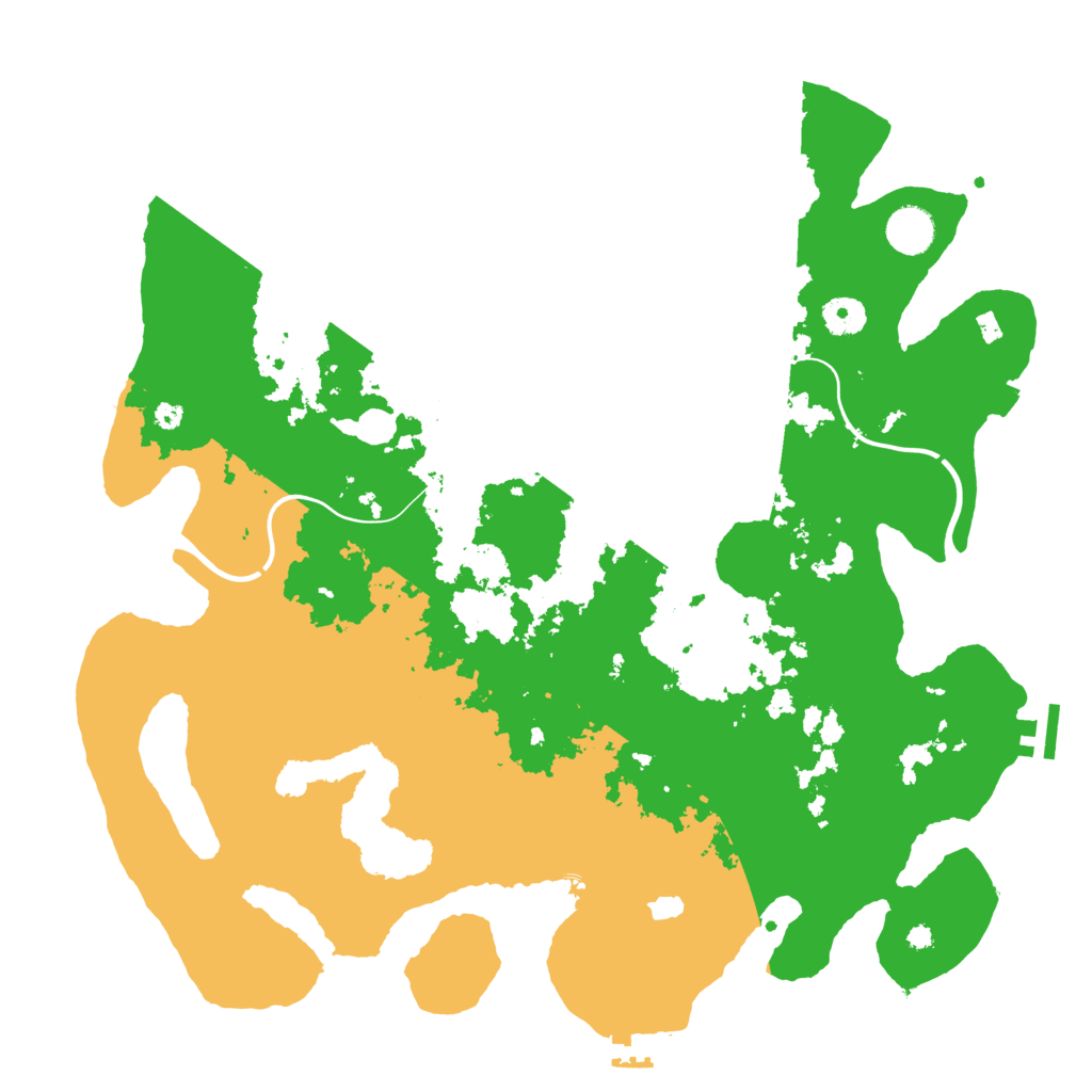 Biome Rust Map: Procedural Map, Size: 4000, Seed: 662823363
