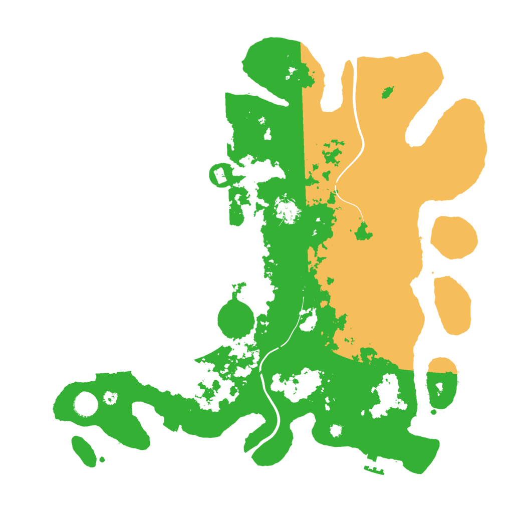 Biome Rust Map: Procedural Map, Size: 3750, Seed: 1067561083