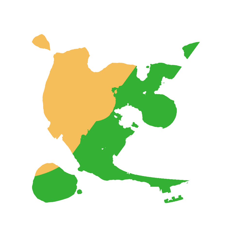 Biome Rust Map: Procedural Map, Size: 2000, Seed: 257829251