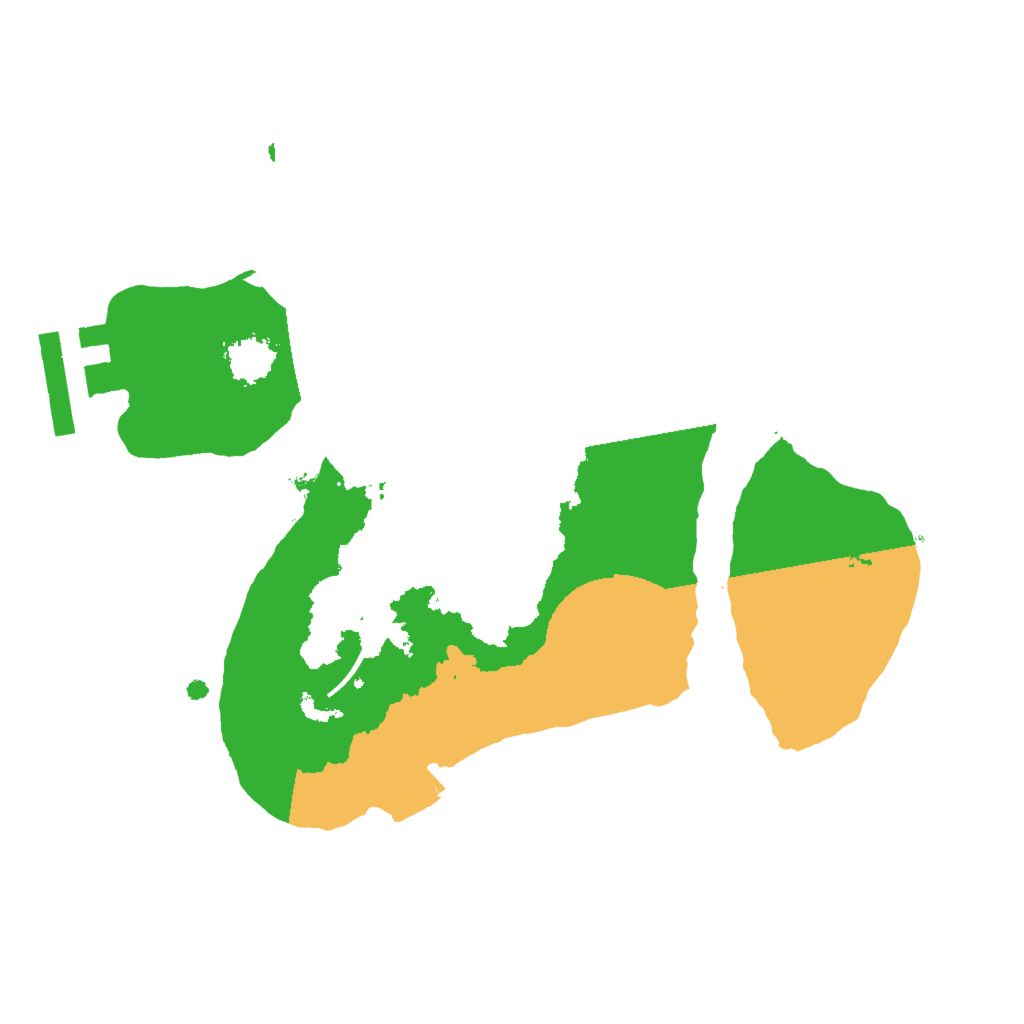 Biome Rust Map: Procedural Map, Size: 2000, Seed: 2970853