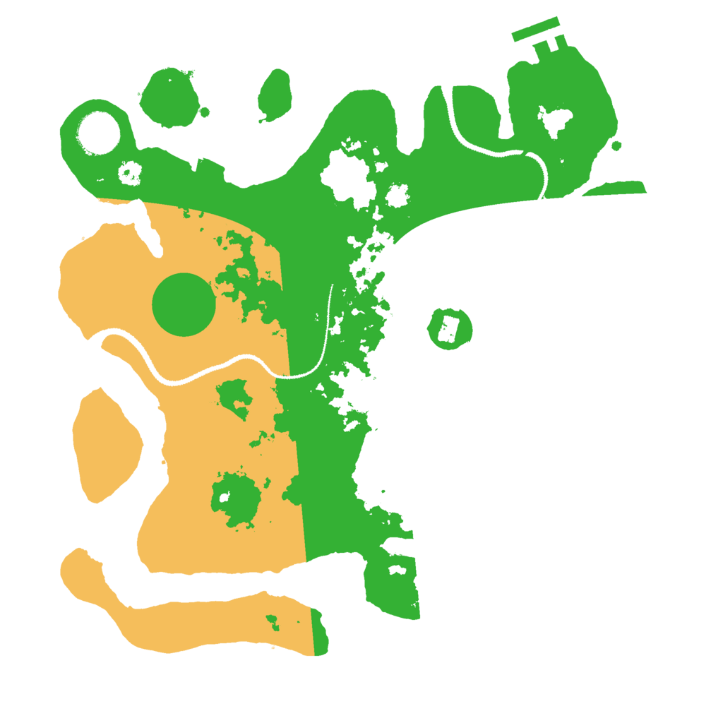 Biome Rust Map: Procedural Map, Size: 3000, Seed: 868505169