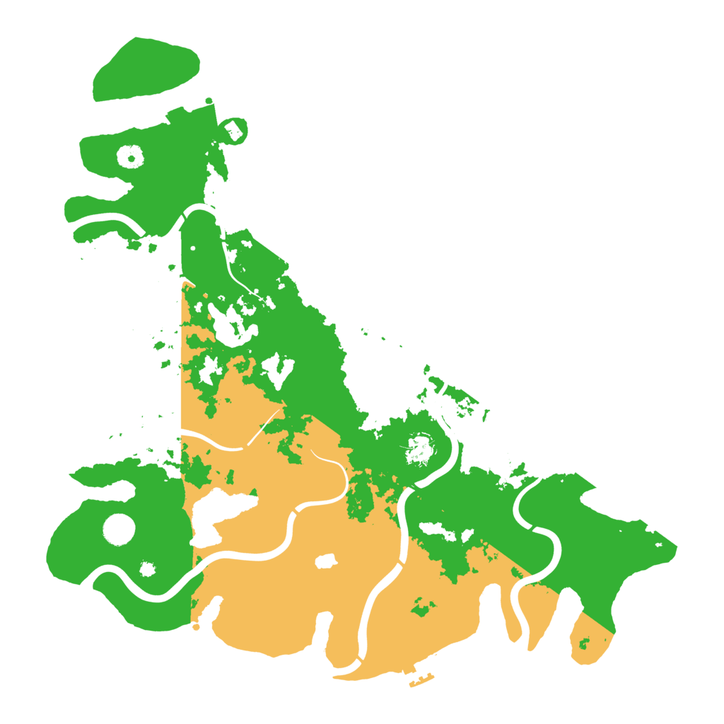 Biome Rust Map: Procedural Map, Size: 4250, Seed: 845676579