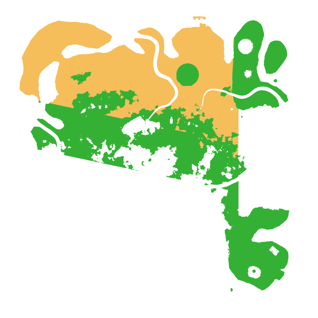 Biome Rust Map: Procedural Map, Size: 3750, Seed: 12321