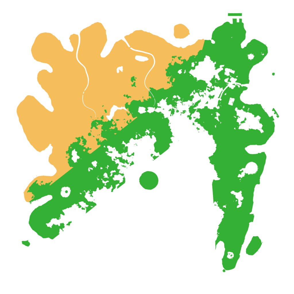 Biome Rust Map: Procedural Map, Size: 4250, Seed: 430715333