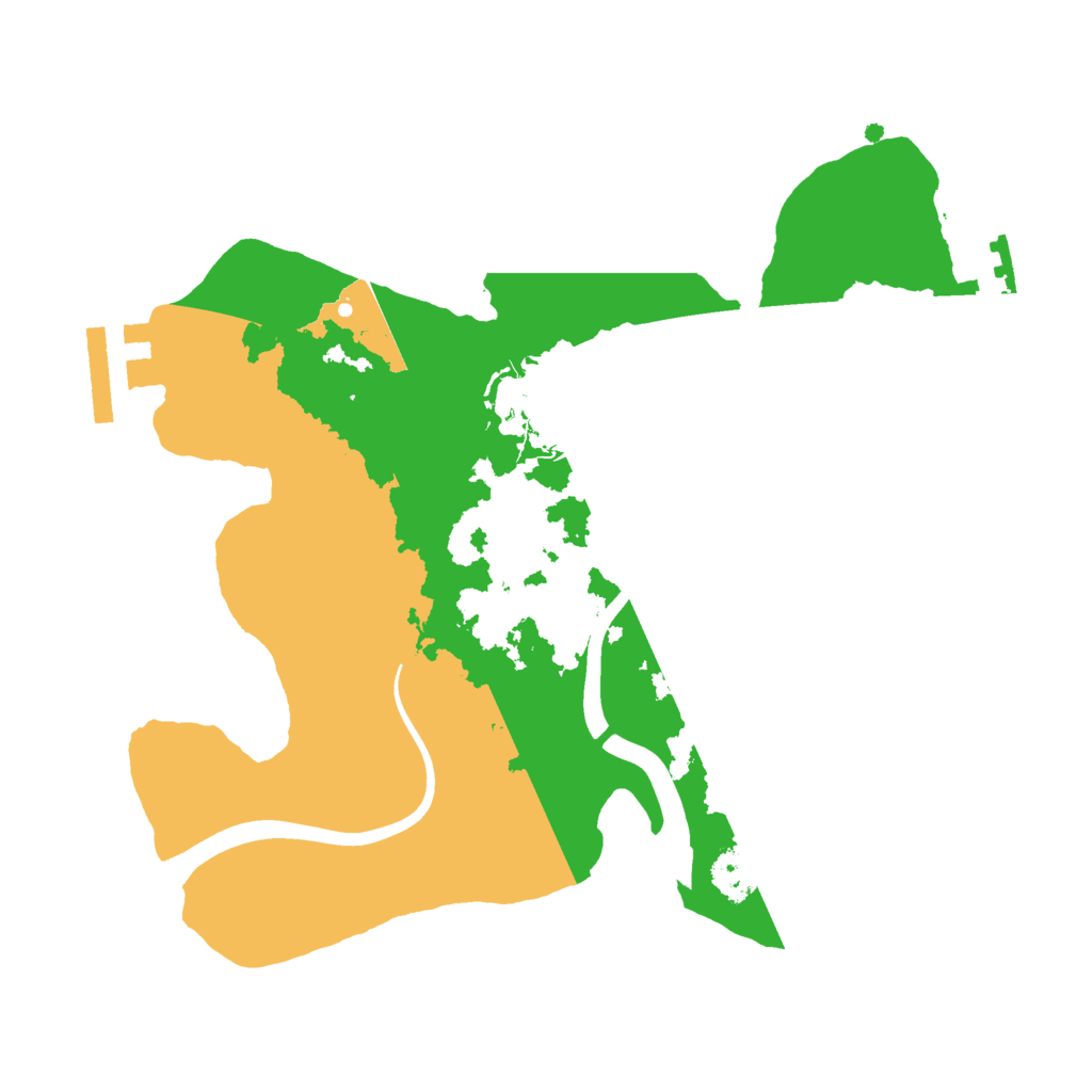 Biome Rust Map: Procedural Map, Size: 2303, Seed: 815509195