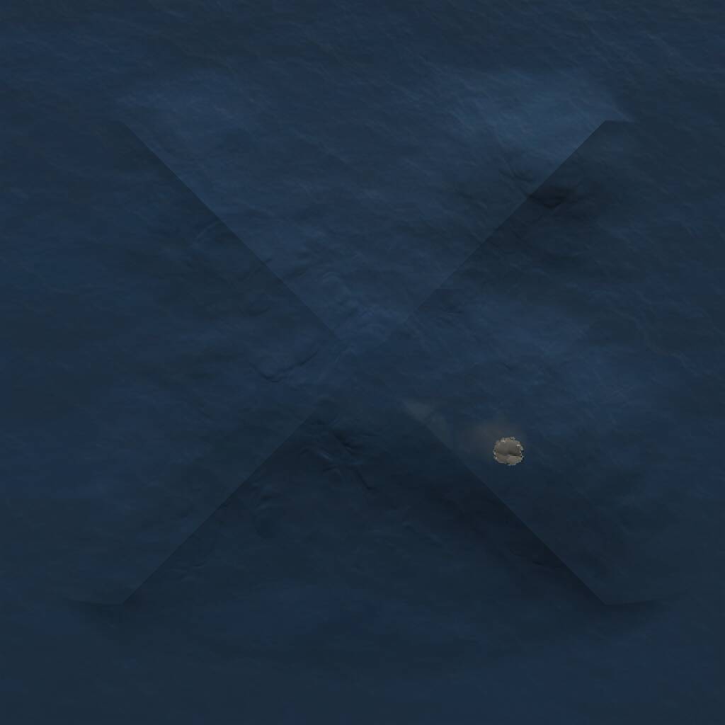 Rust Map: Procedural Map, Size: 1000, Seed: 284437411, 1 Monuments