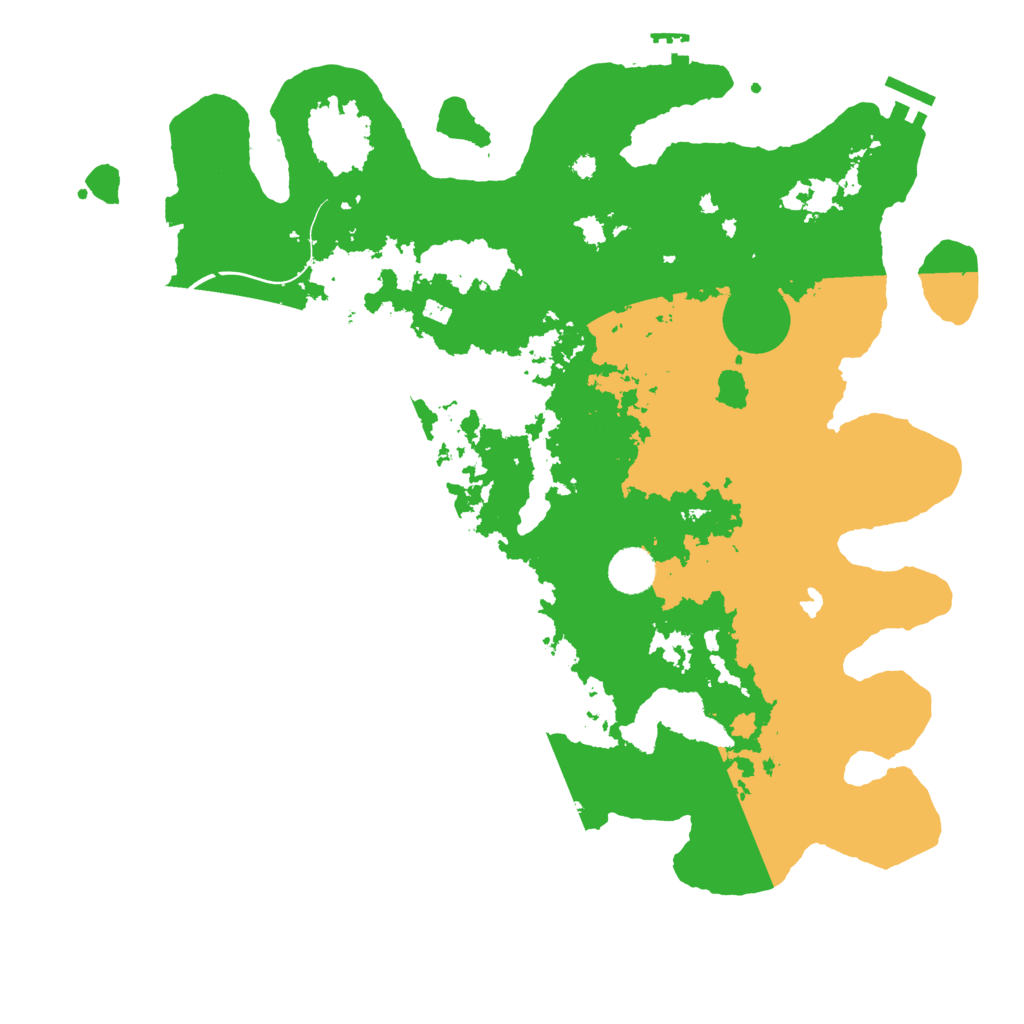 Biome Rust Map: Procedural Map, Size: 4000, Seed: 20708