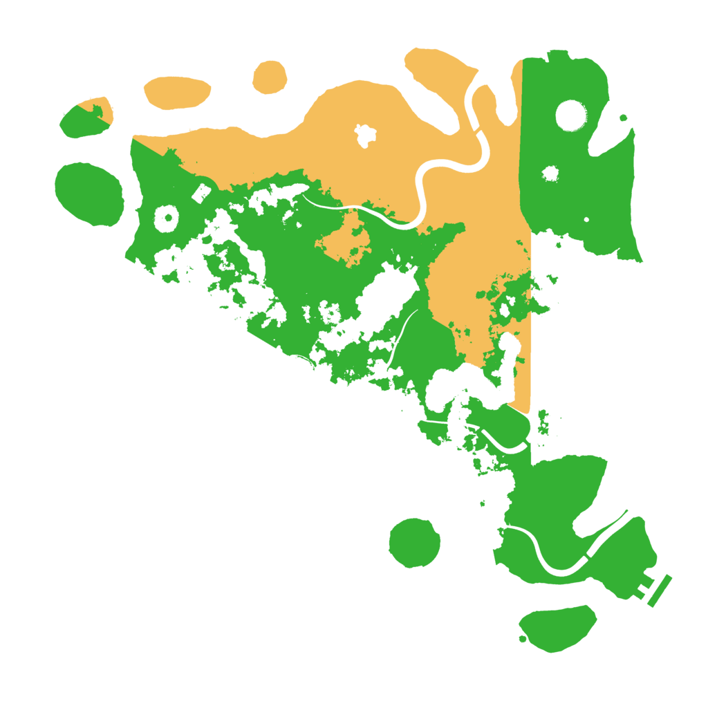 Biome Rust Map: Procedural Map, Size: 4000, Seed: 606232518