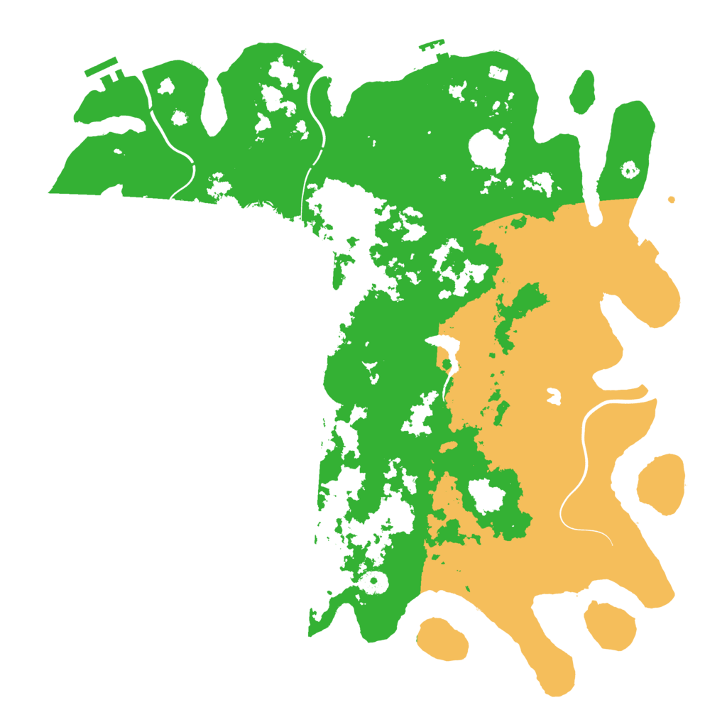 Biome Rust Map: Procedural Map, Size: 4250, Seed: 1583357493
