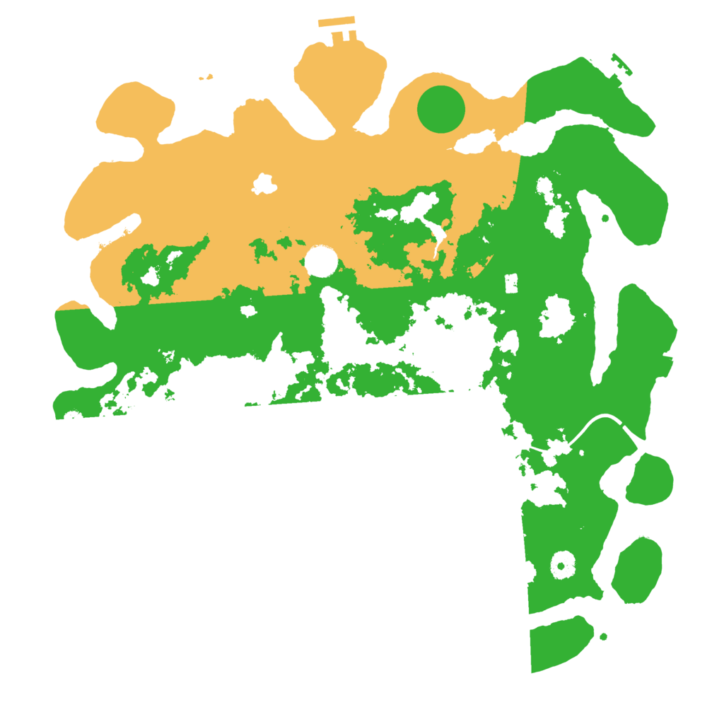 Biome Rust Map: Procedural Map, Size: 4000, Seed: 528273281