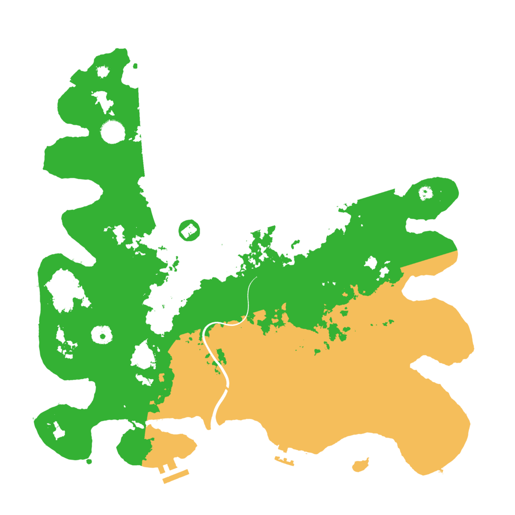 Biome Rust Map: Procedural Map, Size: 3850, Seed: 913022080