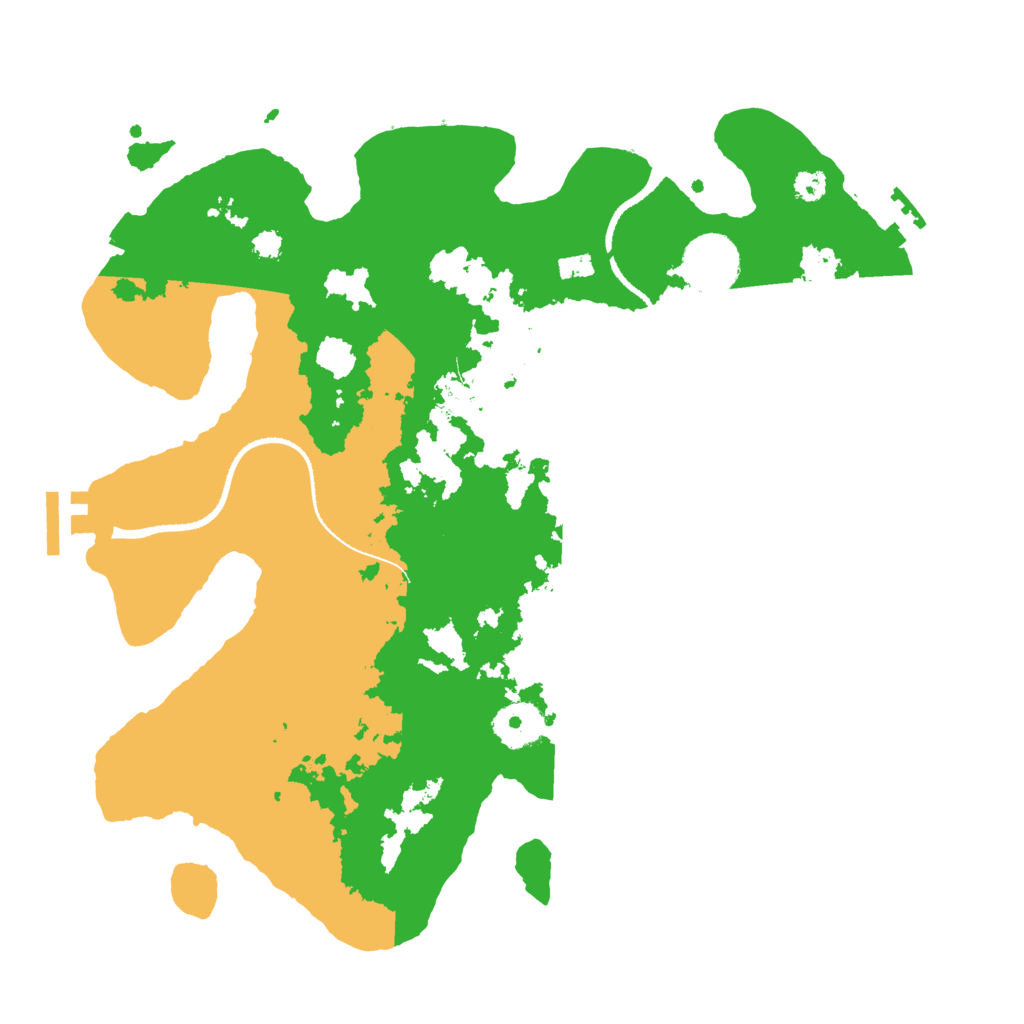 Biome Rust Map: Procedural Map, Size: 3250, Seed: 47221