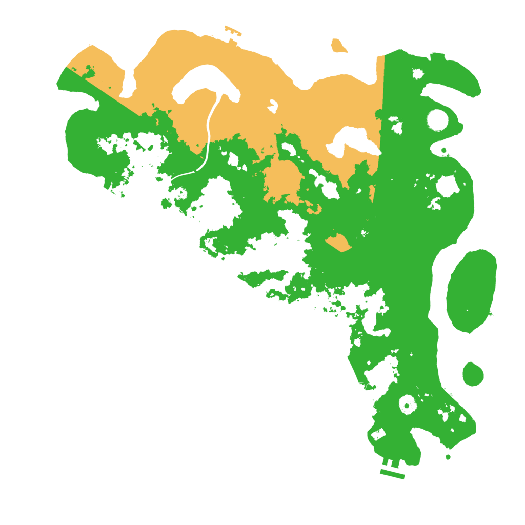 Biome Rust Map: Procedural Map, Size: 4300, Seed: 1315510136