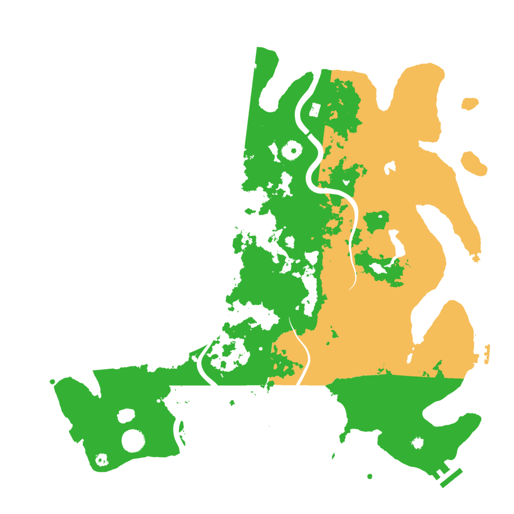 Biome Rust Map: Procedural Map, Size: 4000, Seed: 66322779