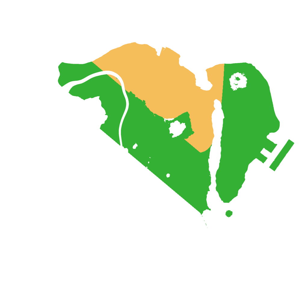Biome Rust Map: Procedural Map, Size: 1800, Seed: 60