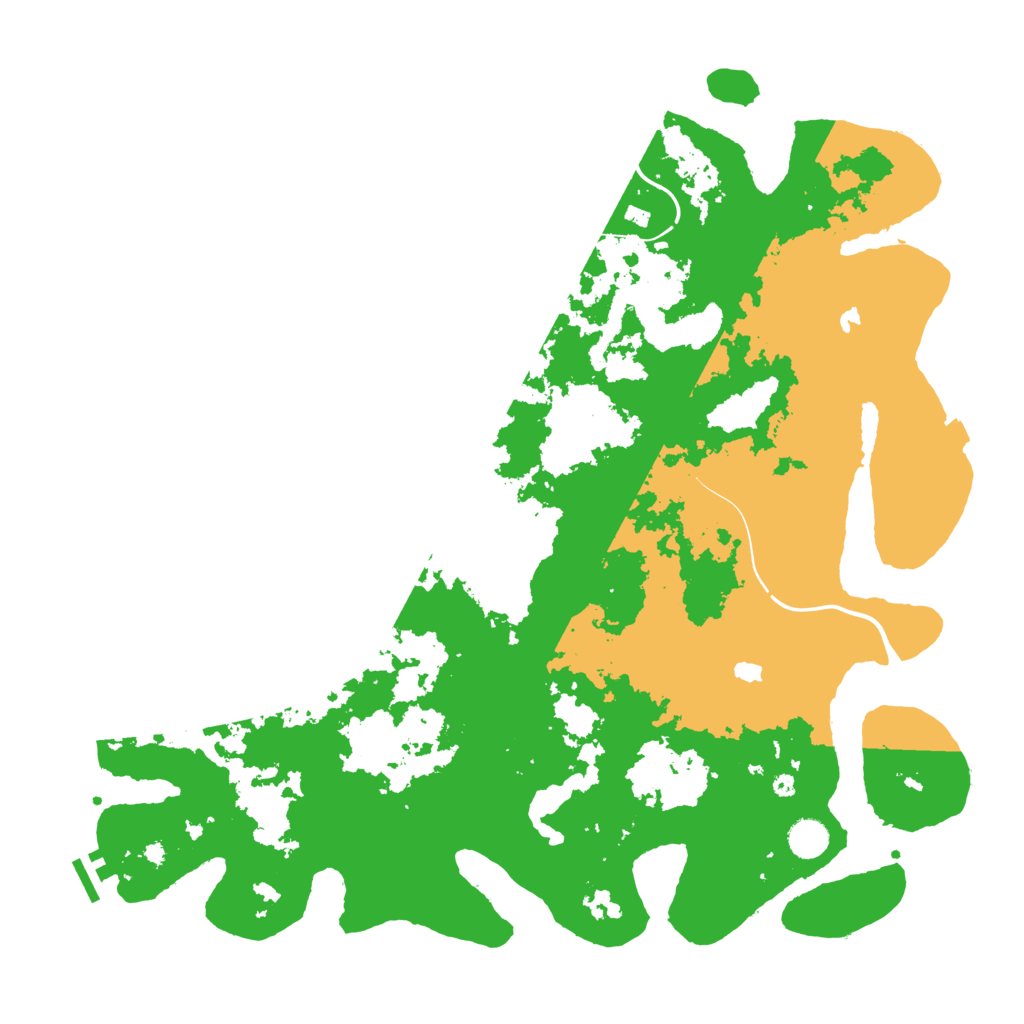 Biome Rust Map: Procedural Map, Size: 4500, Seed: 1152652652