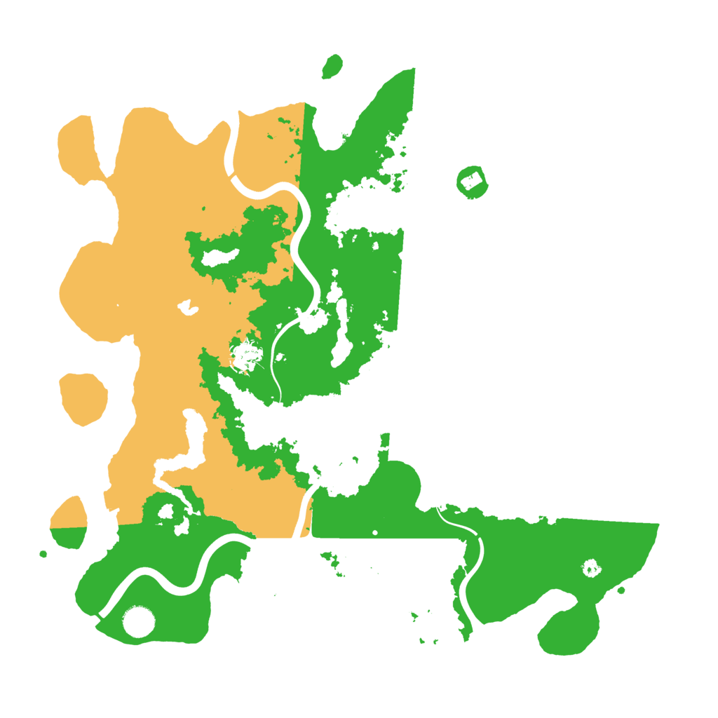 Biome Rust Map: Procedural Map, Size: 4000, Seed: 155879207