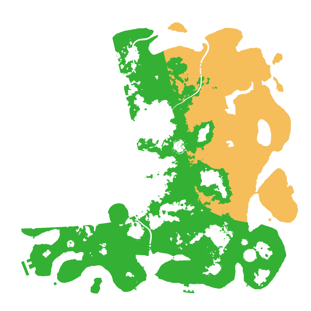 Biome Rust Map: Procedural Map, Size: 4250, Seed: 1068021875