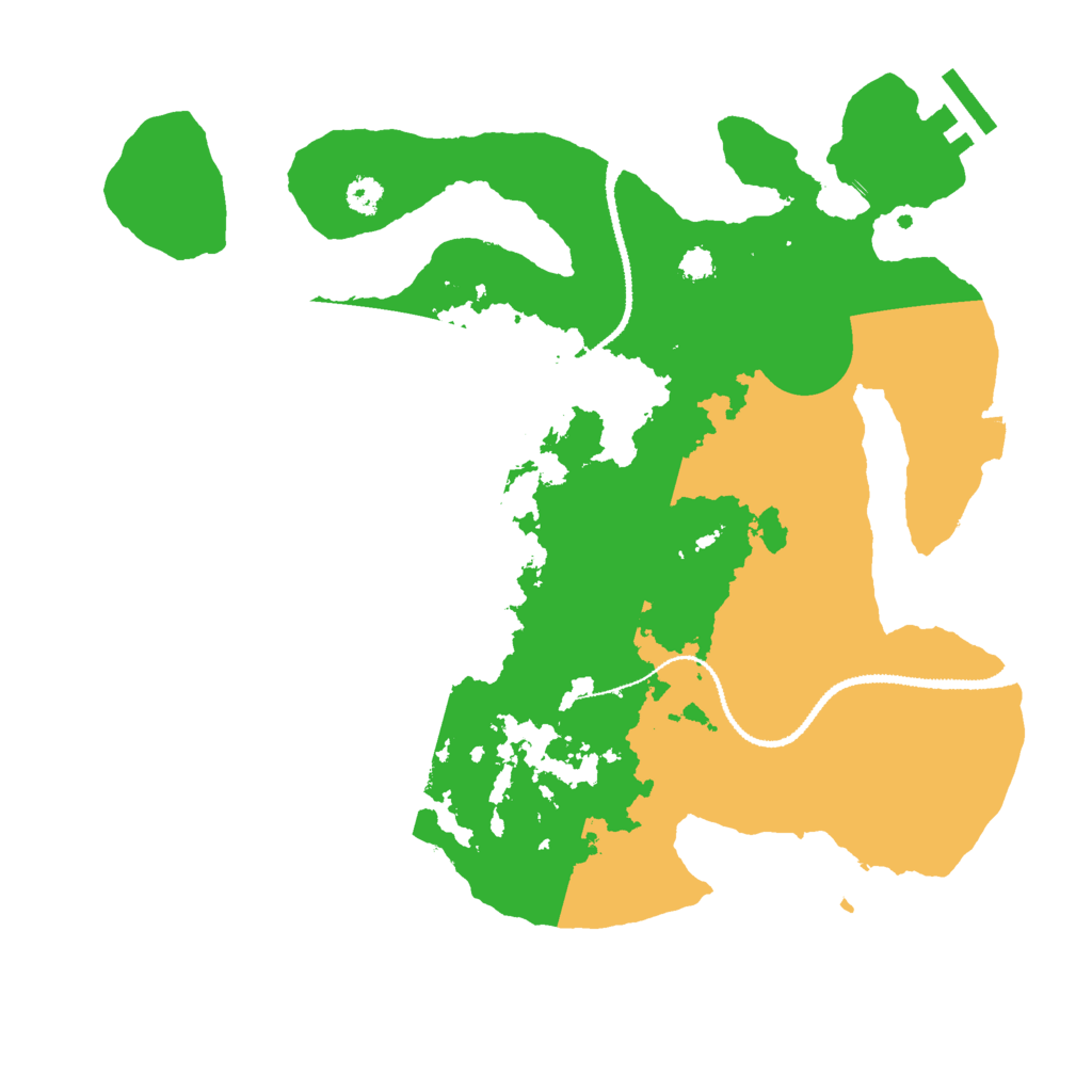 Biome Rust Map: Procedural Map, Size: 3000, Seed: 461326119