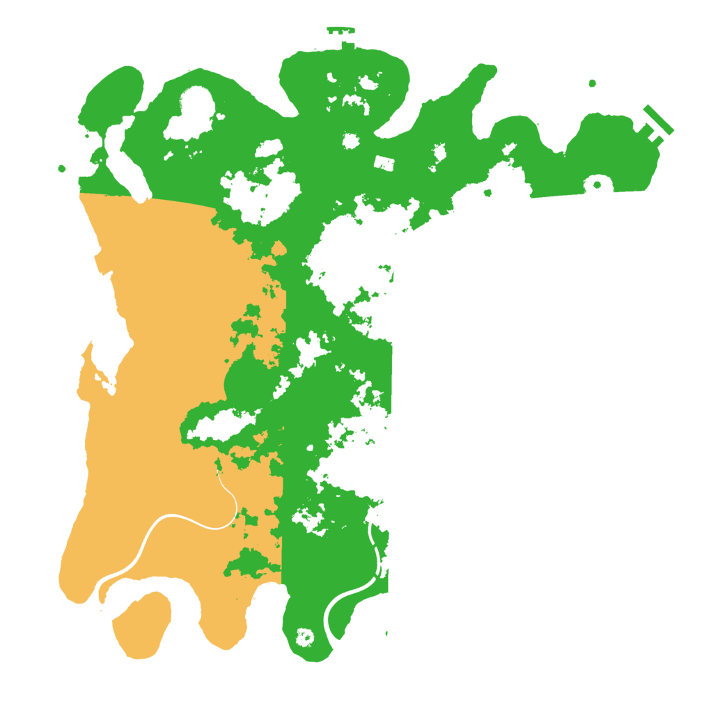 Biome Rust Map: Procedural Map, Size: 3872, Seed: 481982