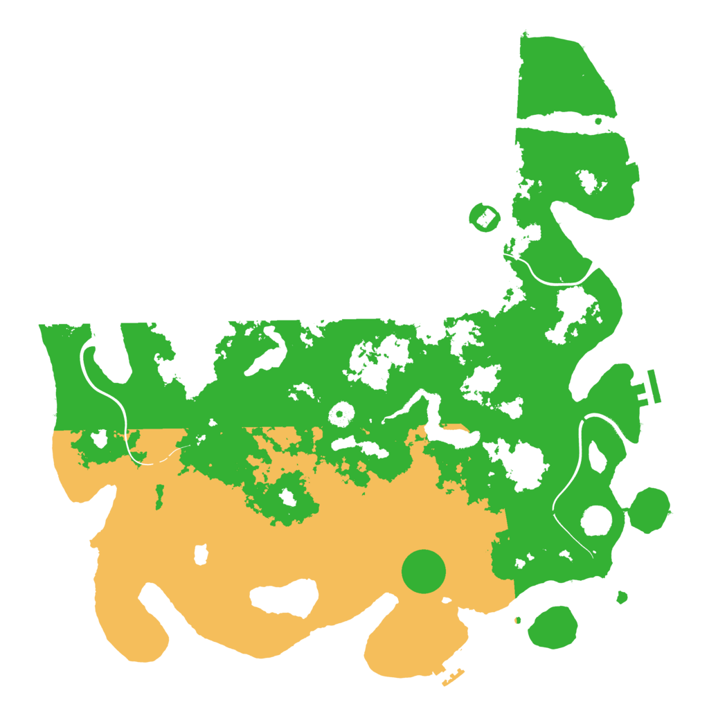 Biome Rust Map: Procedural Map, Size: 4250, Seed: 1953449971