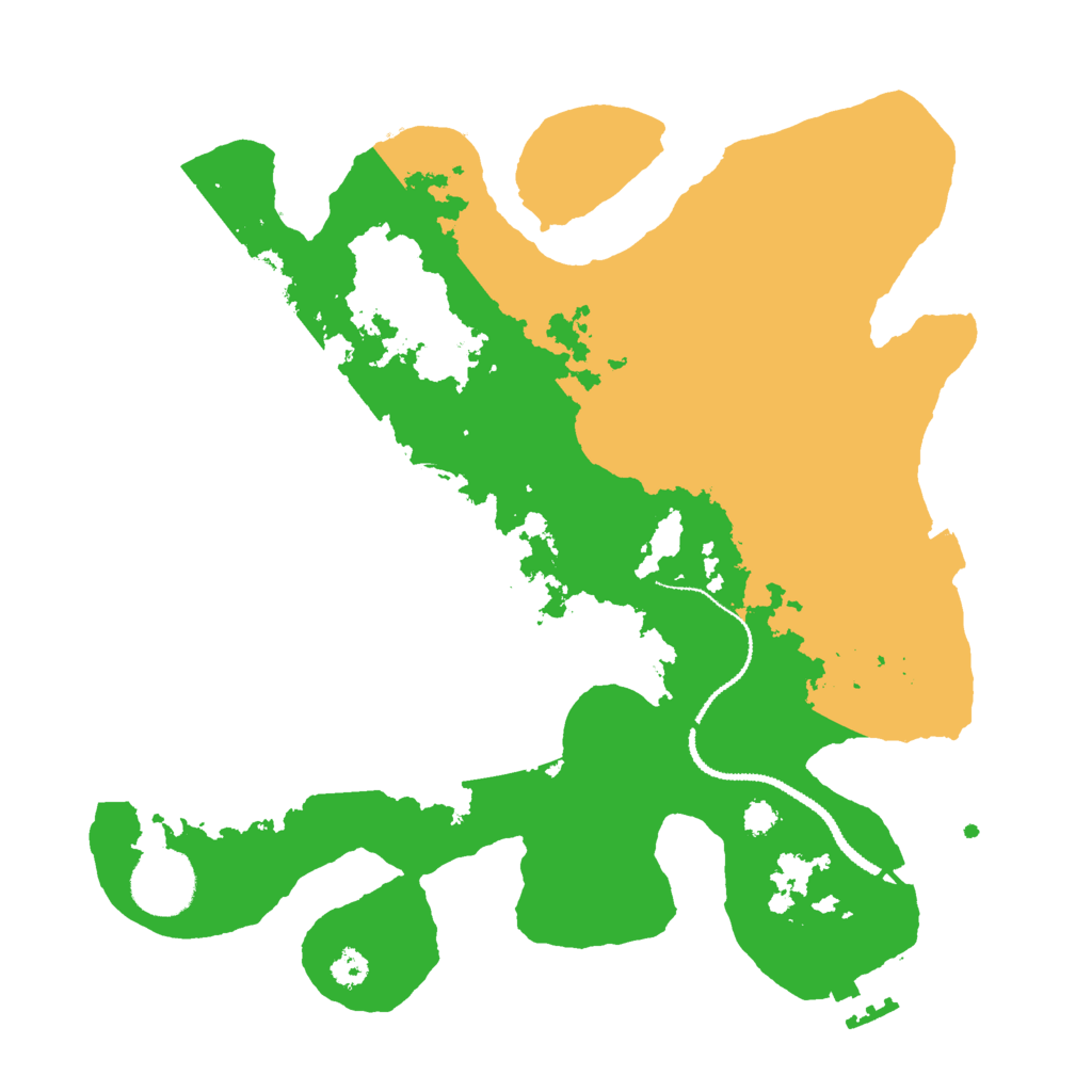 Biome Rust Map: Procedural Map, Size: 3000, Seed: 771116043