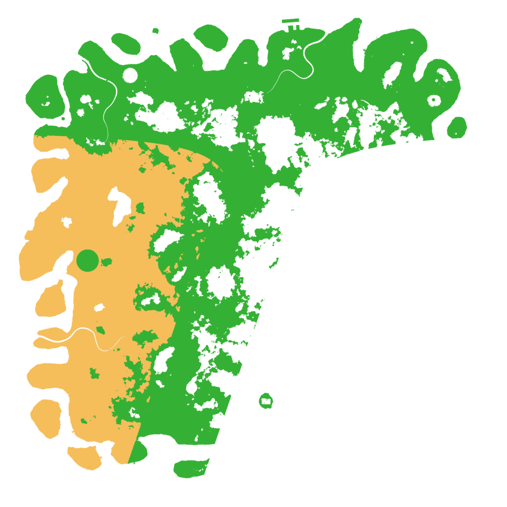Biome Rust Map: Procedural Map, Size: 6000, Seed: 765611990