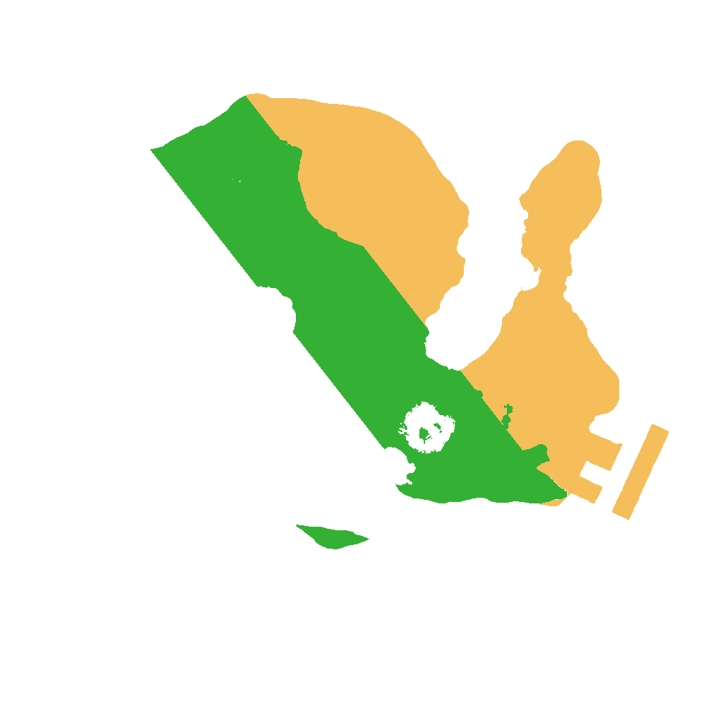 Biome Rust Map: Procedural Map, Size: 1500, Seed: 49996