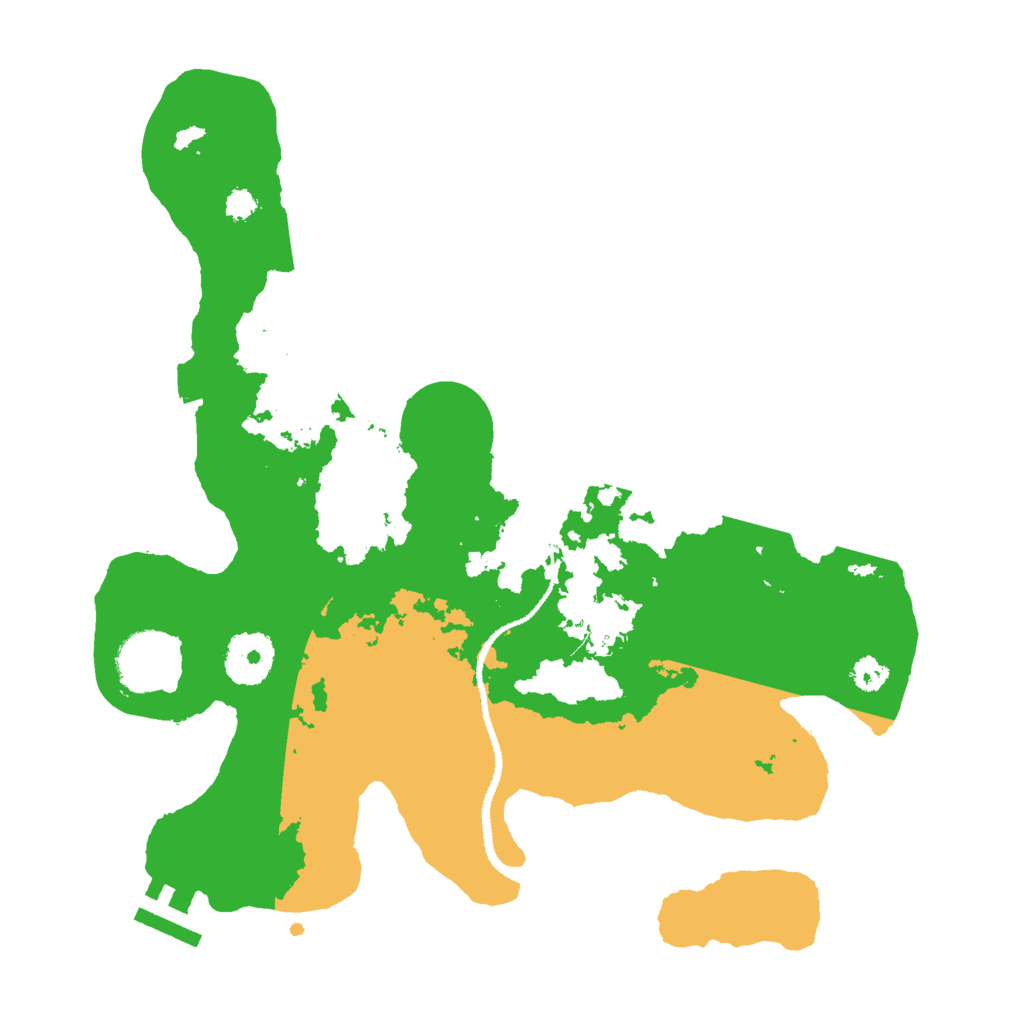 Biome Rust Map: Procedural Map, Size: 3000, Seed: 1713730578