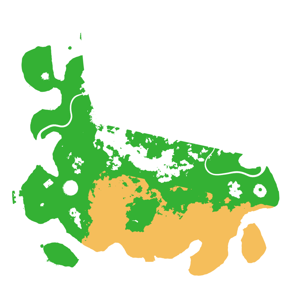 Biome Rust Map: Procedural Map, Size: 3500, Seed: 1428235555