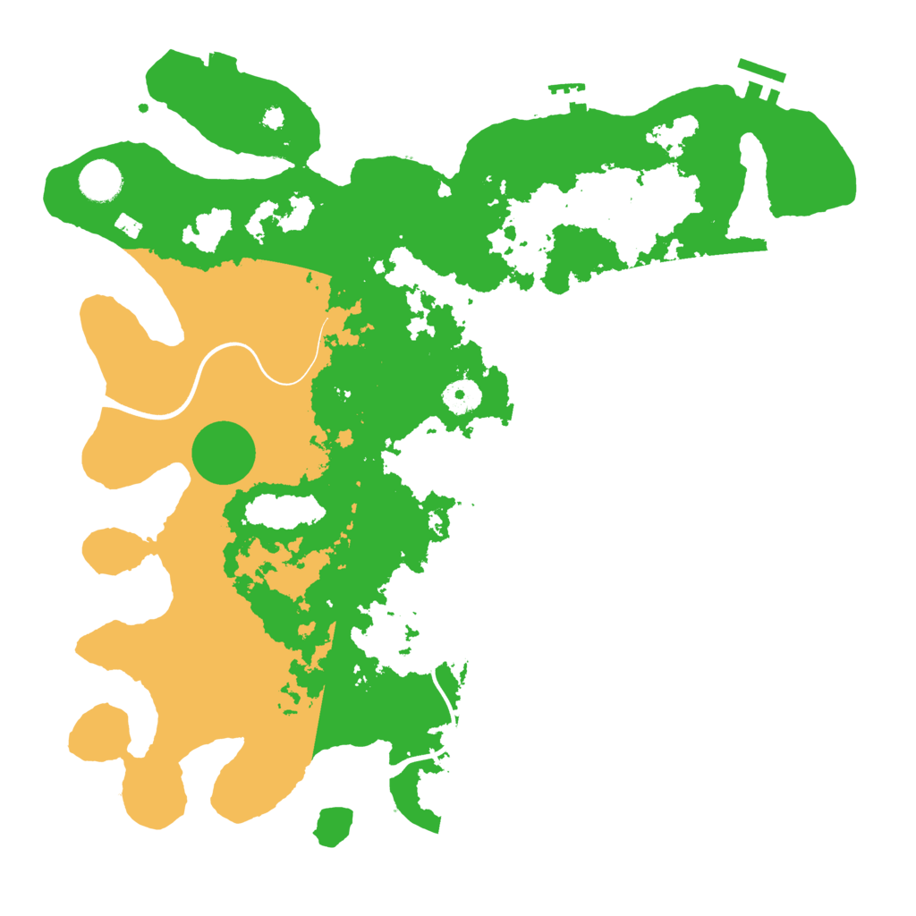 Biome Rust Map: Procedural Map, Size: 3800, Seed: 1251222374