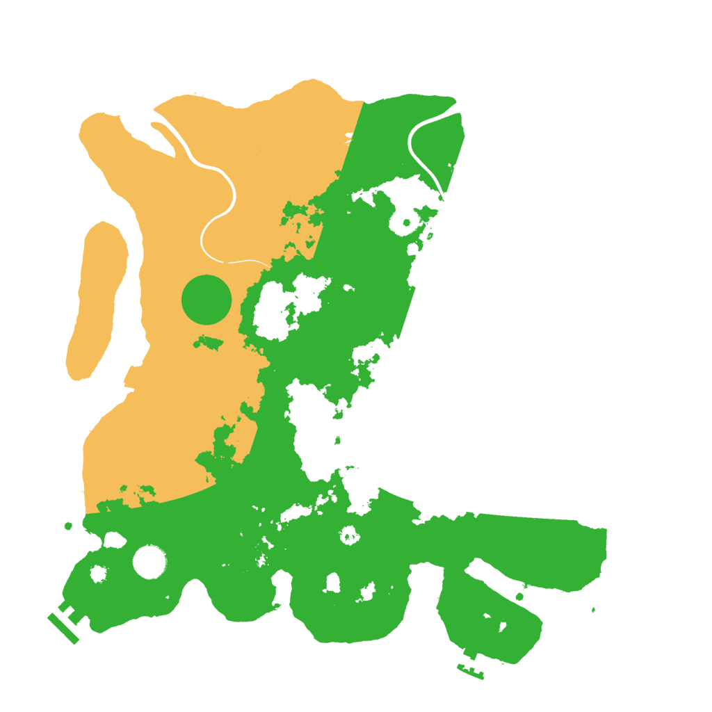 Biome Rust Map: Procedural Map, Size: 3750, Seed: 502260231