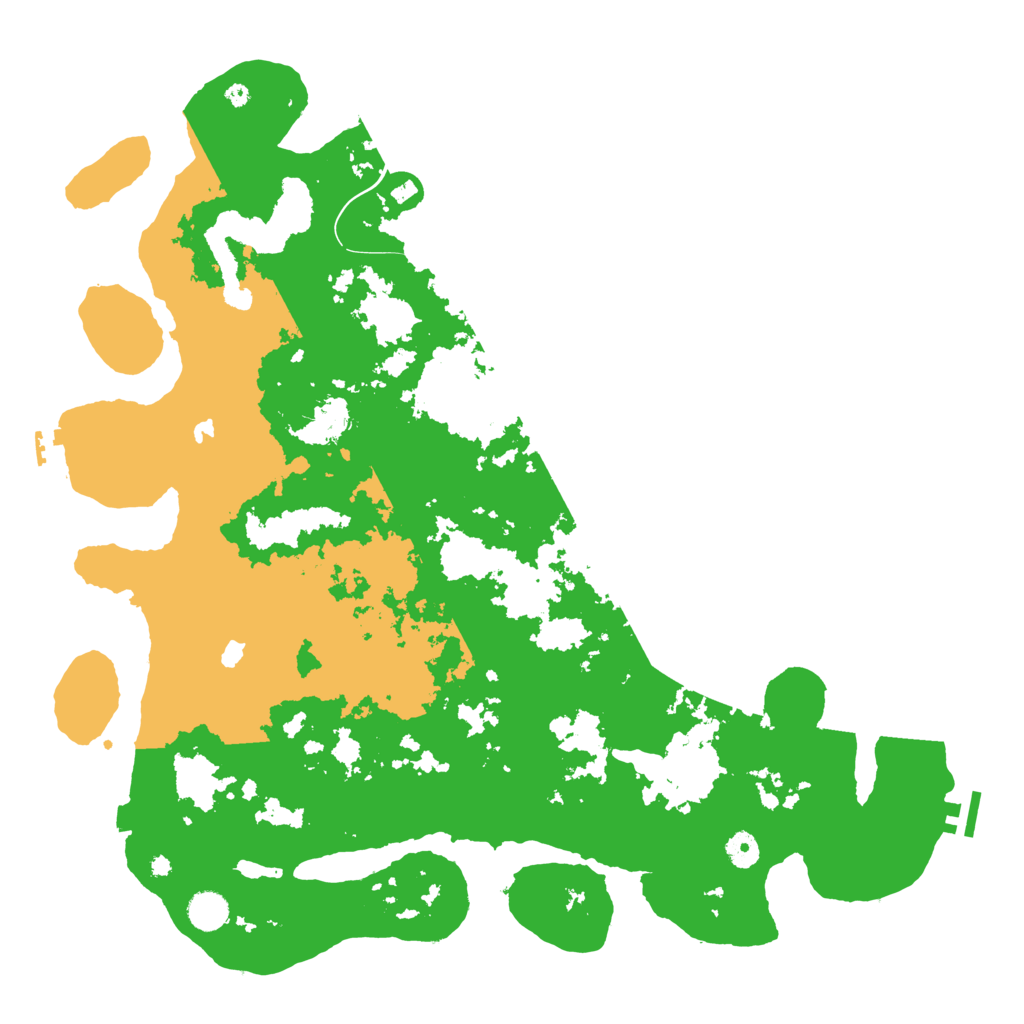 Biome Rust Map: Procedural Map, Size: 4500, Seed: 686859298