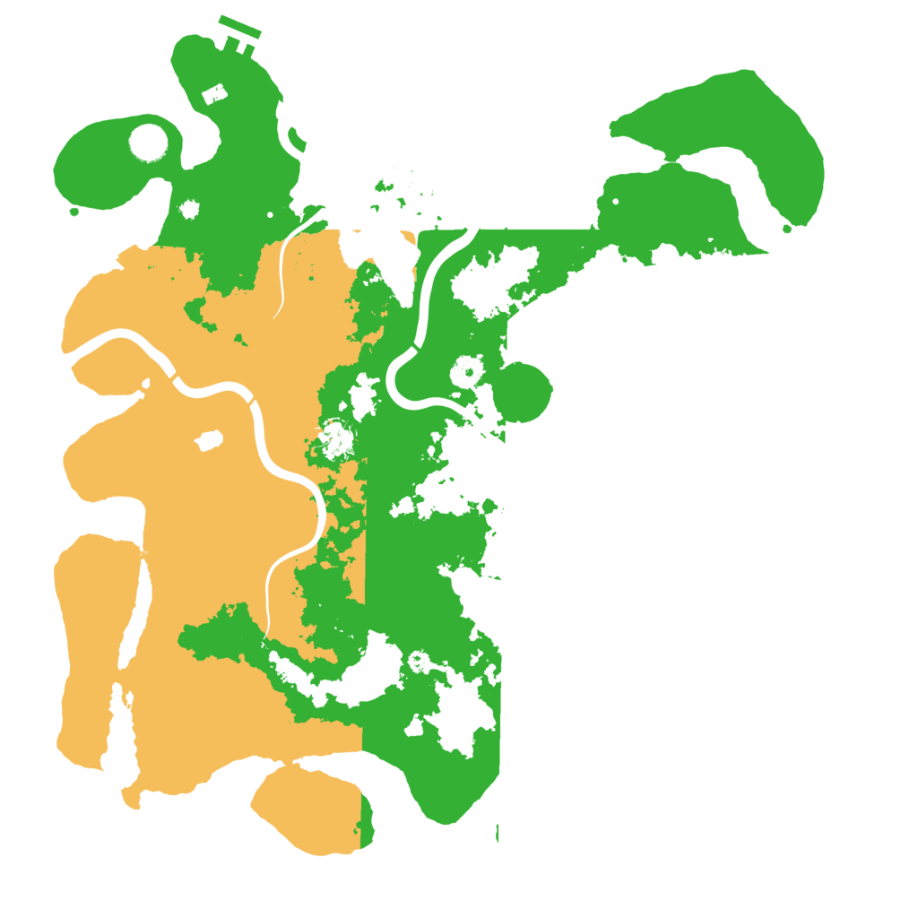 Biome Rust Map: Procedural Map, Size: 4250, Seed: 908603496