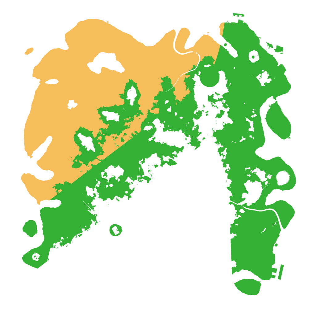 Biome Rust Map: Procedural Map, Size: 4250, Seed: 13032025
