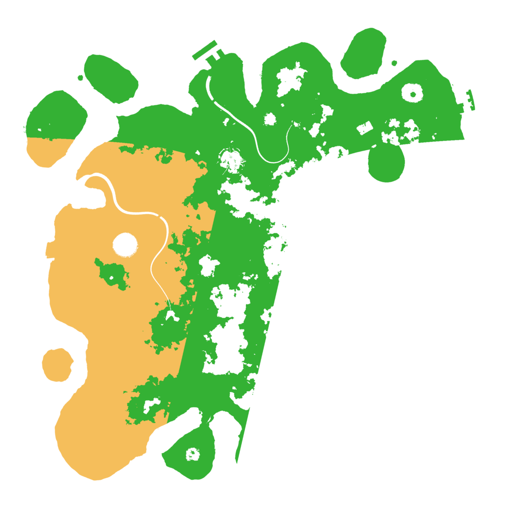 Biome Rust Map: Procedural Map, Size: 3750, Seed: 207041089