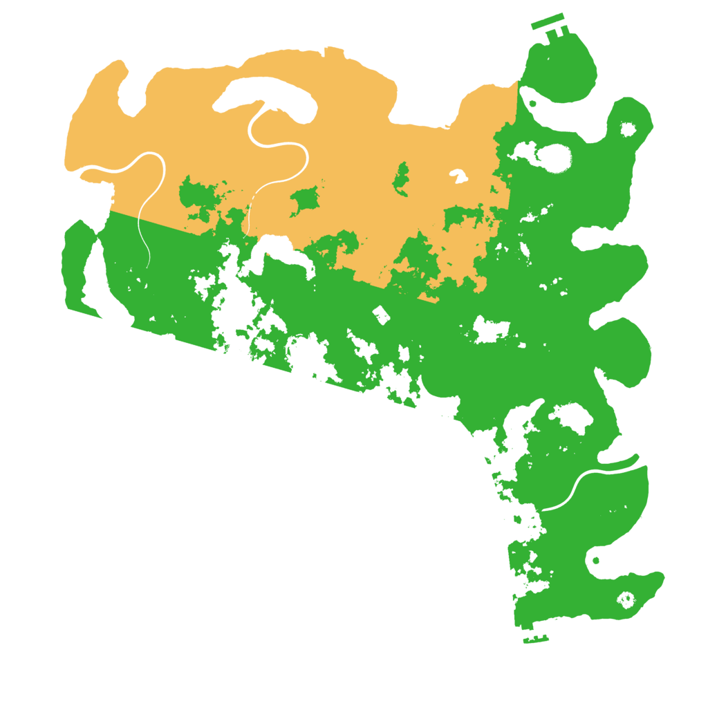 Biome Rust Map: Procedural Map, Size: 4250, Seed: 1316269592