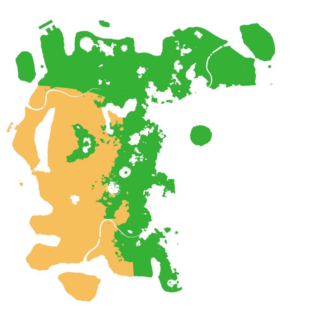 Biome Rust Map: Procedural Map, Size: 4250, Seed: 794376706