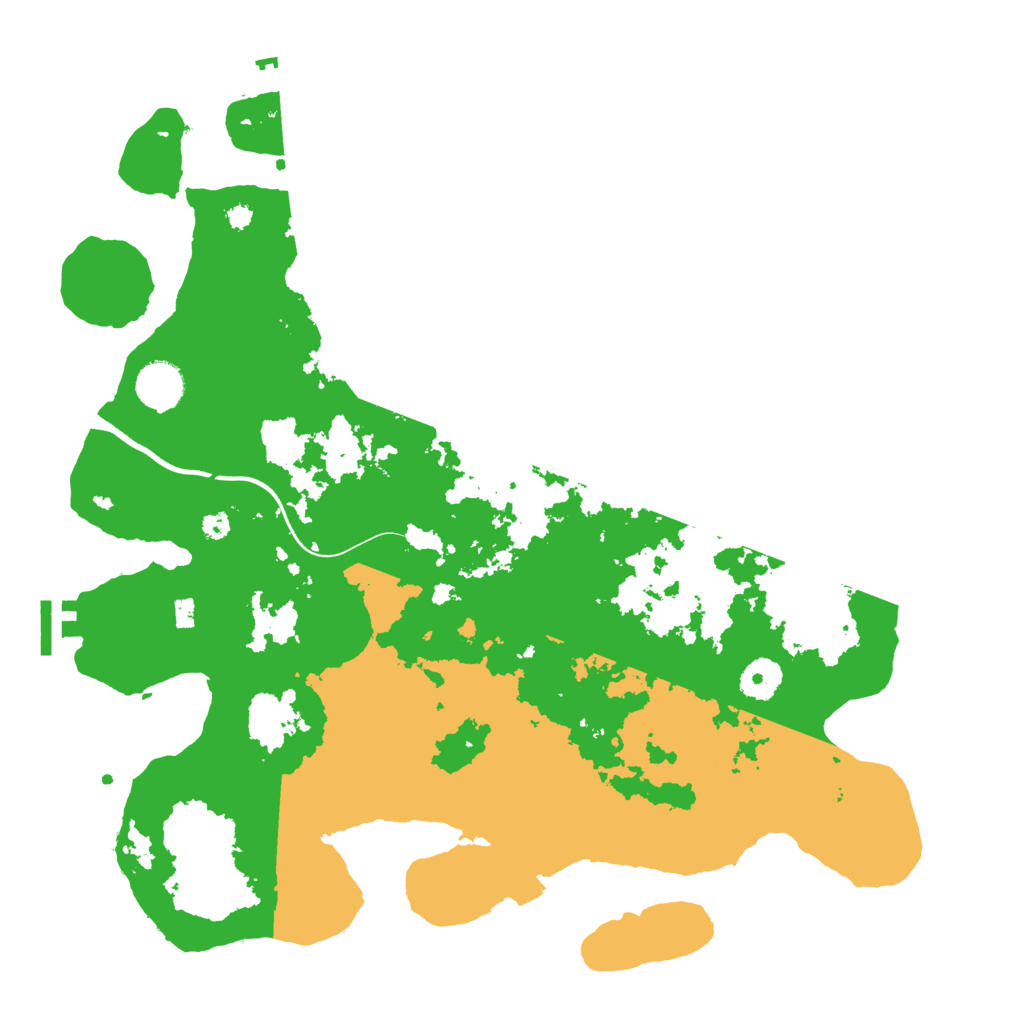 Biome Rust Map: Procedural Map, Size: 3750, Seed: 1673091081
