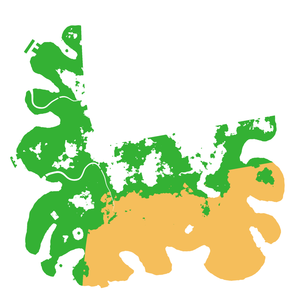 Biome Rust Map: Procedural Map, Size: 4000, Seed: 2137072596
